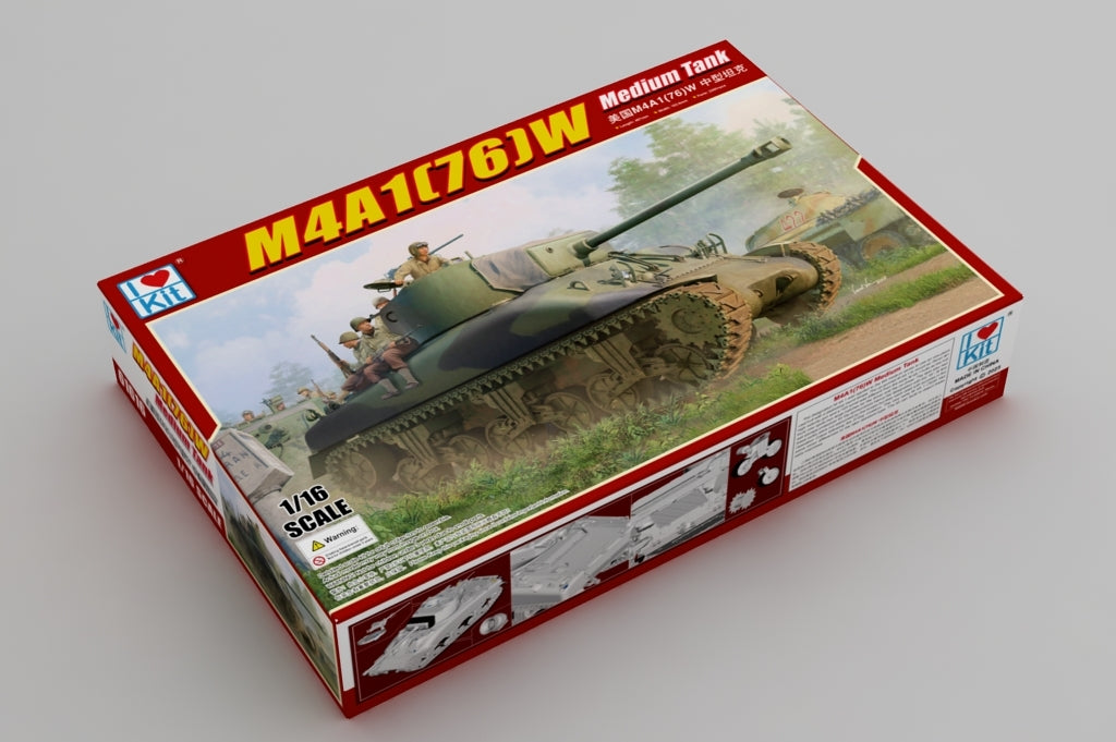 I Love Kit 61616 M4A1(76)W Medium Tank 1/16 – imagen 2