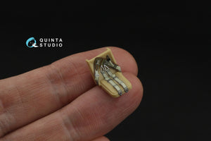 Quinta Studio QR+48096 WWII German fighter seat belts (with metal buckles) (All kits) 1/48 – Bild 7