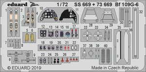 Eduard 73669 Bf 109G-6 1/72 TAMIYA – zdjęcie 2