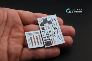 Quinta Studio QD32066 Ki-61-I 3D-Printed &amp;amp; coloured Interior on decal paper (for Hasegawa kit) 1/32 – immagine 2