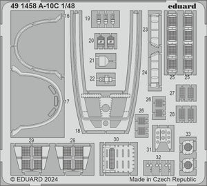 Eduard BIG49425 A-10C GREAT WALL HOBBY 1/48 – zdjęcie 4