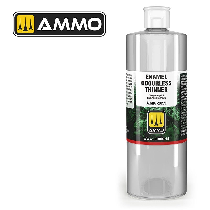 AMMO by Mig Jimenez 2059 Enamel Odourless Thinner 400ml – imagen 2