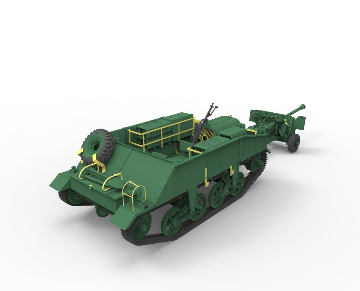 Bronco CB35189 British Loyd Carrier with 6 Pounder Anti-Tank Gun 1/35 – imagen 3