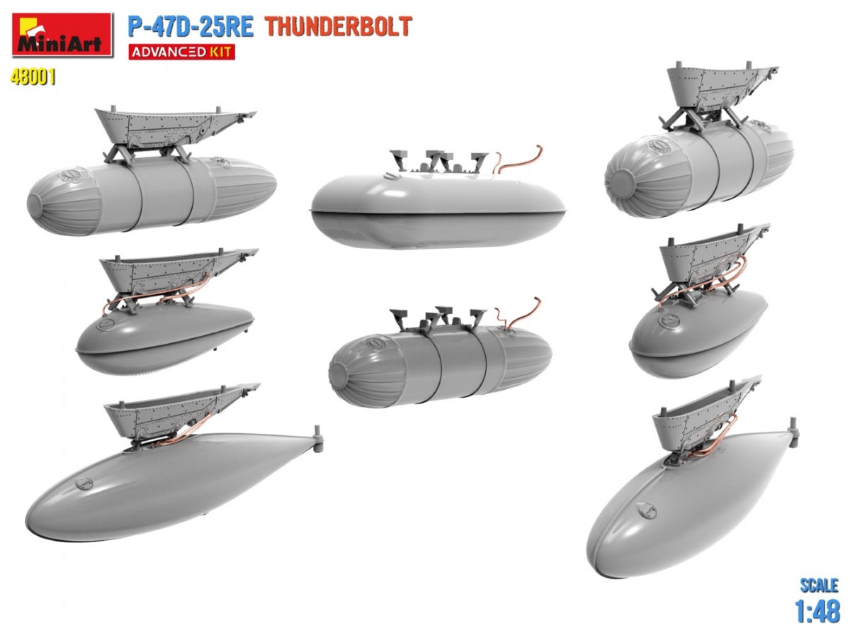 MiniArt 48001 P-47D-25RE Thunderbolt - Advanced Kit 1/48 – immagine 9