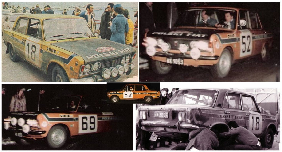 FPW Modèle 72605 Fiat 125p, Rallye Monte Carlo &amp;#39;72 1/72 – image 2