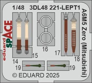 Eduard 3DL48221 A6M5 Zero (Mitsubishi) SPACE FINE MOLDS 1/48 – Bild 4