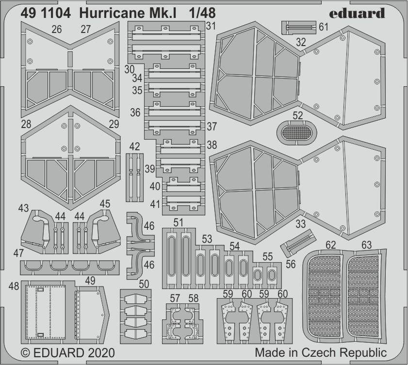 Eduard 491104 Hurricane Mk. I 1/48 AIRFIX – imagen 2