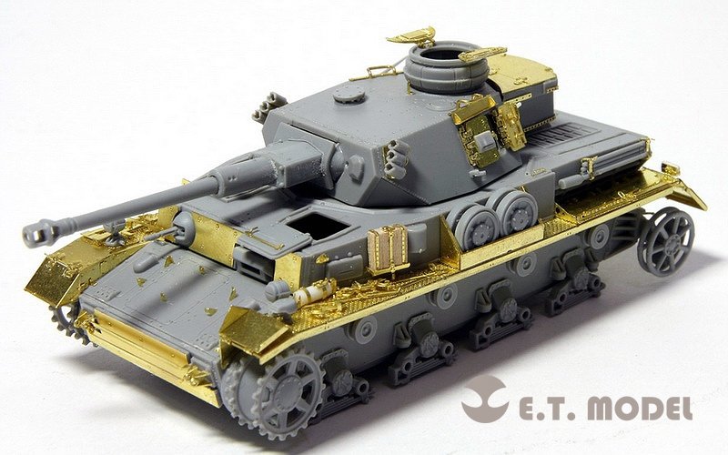 E.T. Model E72-014 WWII German Pz.Kpfw.IV Ausf.G For DRAGON 7278 1/72 – immagine 5