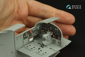 Quinta Studio QD32204 B-25J Mitchell Gun nose 3D-Printed &amp;amp; coloured Interior on decal paper (HK models) 1/32 – imagen 6