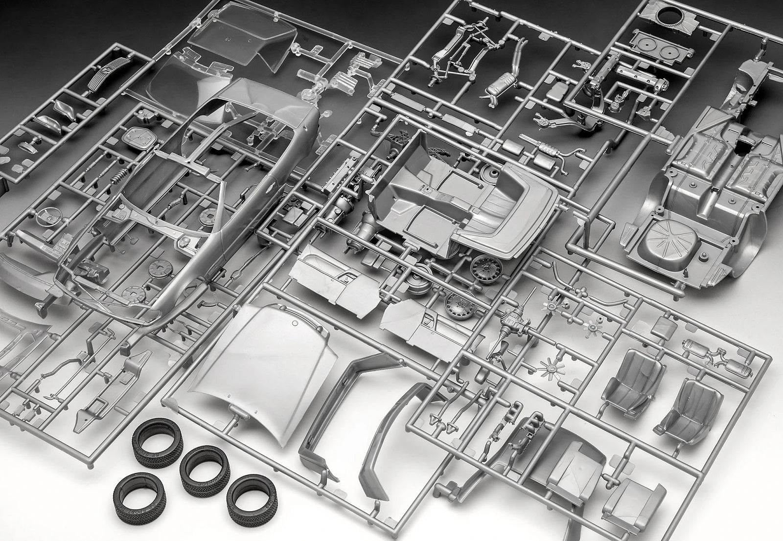 Revell 05615 Gift Set Mercedes-Benz 300 SL-24 Coupe 1/24 – imagen 8