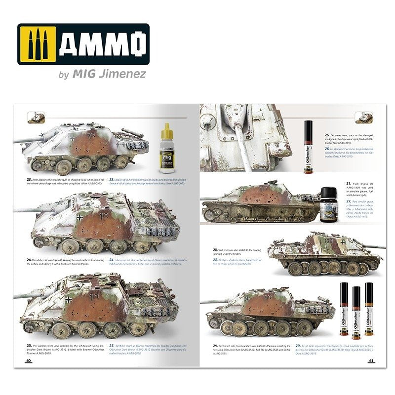 Ammo of Mig 6039 How to Paint Winter WWII German Tanks Multilingüal (Eng - Spa) – imagen 5