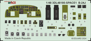 Eduard 3DL48180 B-24J SPACE HOBBY BOSS 1/48 – imagen 4