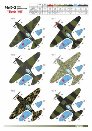 Armory Models 72011 MiG-3 late - 'Bloody 1941' 1/72