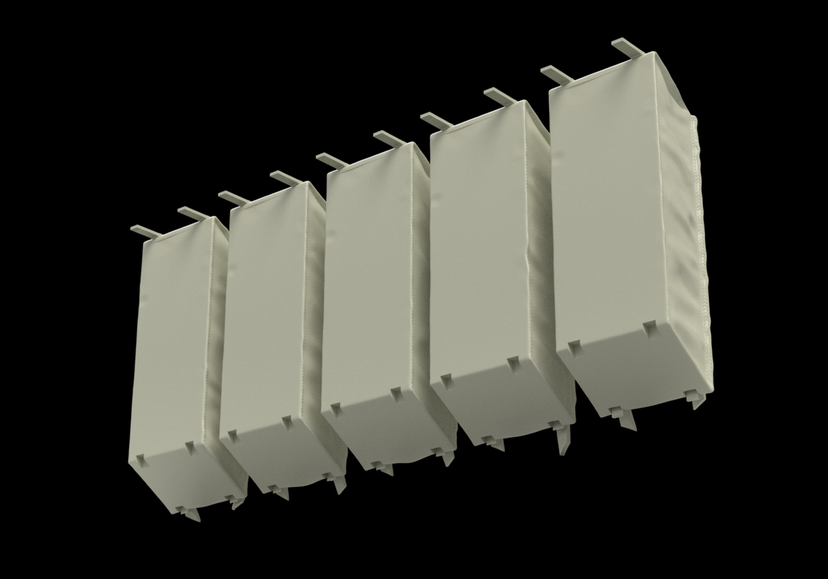 Panzer Art RE35-850 Russian 2S24 Soft Case ERA (32pcs) 1/35