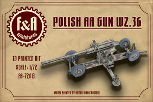 F&amp;amp;A Miniatures FA-72013 WZ.36 AA Gun 1/72