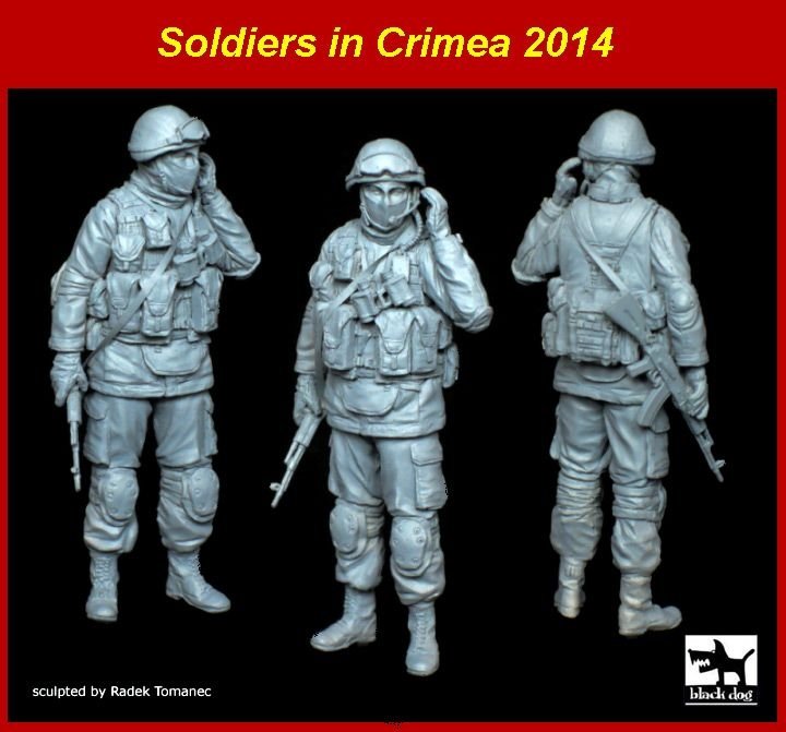 Black Dog F35102 Soldier in Crimea set 1/35 – zdjęcie 3