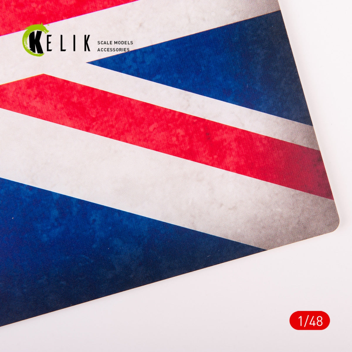 KELIK KS48030 United Kingdom Flag - Acrylic 3 mm (410 x 270 mm) (410 g) 1/48 – immagine 3