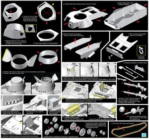 Dragon 6767 Char léger Type 95 de l&amp;#39;armée impériale japonaise « Ha-Go » Première production (1/35) – image 4