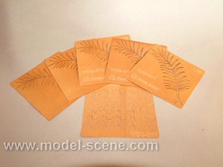 Maquette VG3-011 Feuilles de palmier type I sèches 1/32 / 1/35 – image 2