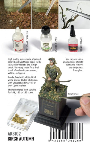 AK Interactive AK8102 BIRCH AUTUMN (TOP QUALITY) 1/35 – zdjęcie 3