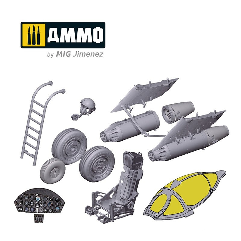 AMMO by Mig Jimenez 8513 MIG-17F / LIM-5 Poland-Cuba-Angola (Premium Edition) 1/48 – imagen 7