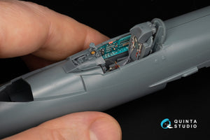 Quinta Studio QD+48578 MiG-21MF Fishbed-J (Gorkiy plant) 3D-Printed &amp;amp; coloured Interior on decal paper (Eduard) (with 3D-printed resin parts) 1/48 – zdjęcie 4