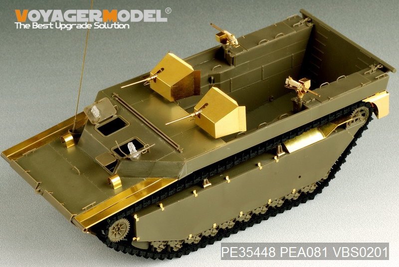Voyager Model PE35448 WWII US LVT-4 Water Buffalo Landing Vehicle Tracked basic for AFV CLUB 35205 1/35 – imagen 16