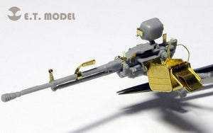 E.T. Model EA35-015 Chinese PLA 12.7mm AA Machinegun + Ammo Box 1/35 – immagine 3