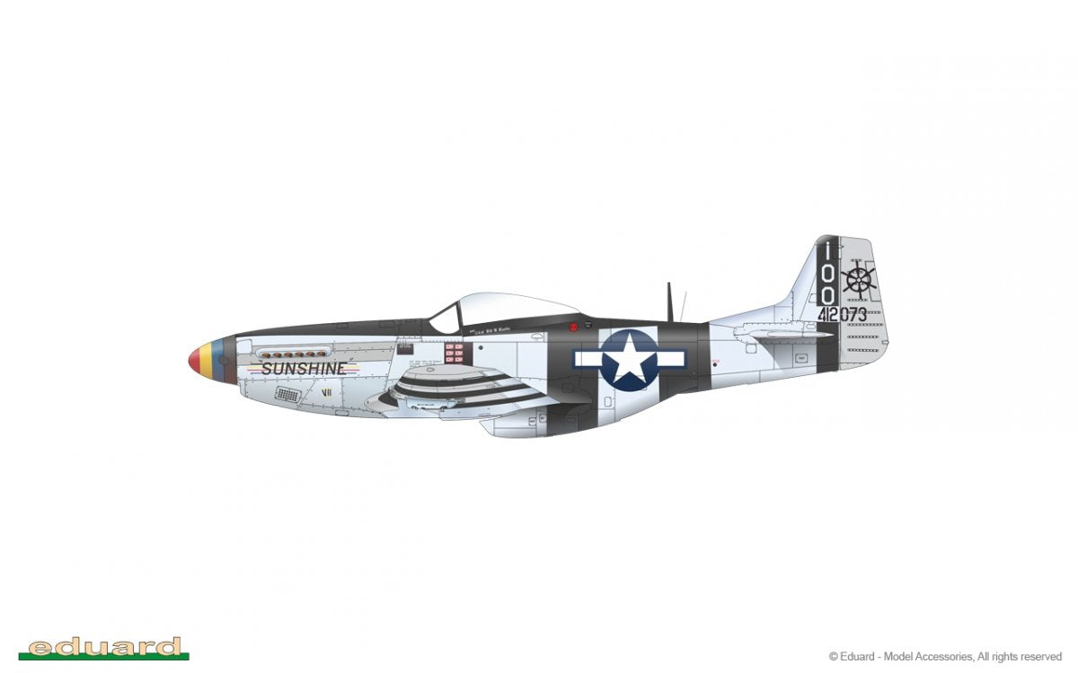 Eduard 82105 P-51K Mustang 1/48 – zdjęcie 6