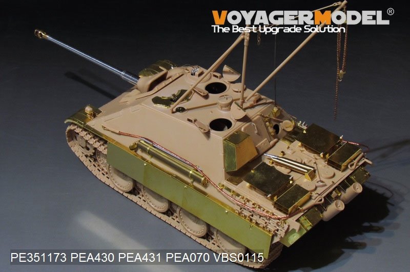 Voyager Model PE351173 WWII Sd.Kfz.173 Jagdpanther G2 Version Basic Upgrade set（For MENG TS-047）1/35 – Bild 17