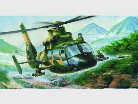 Trumpeter 02802 Harbin Z-9G Hélicoptère armé 1/48