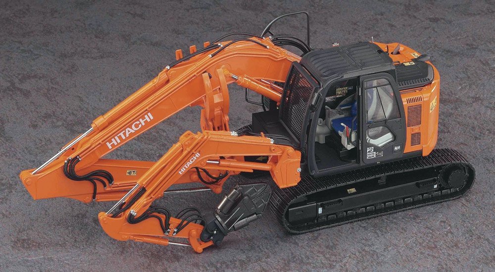 Hasegawa SW04 Hitachi Double Arm Working Machine Astaco Neo 1/35 – imagen 3