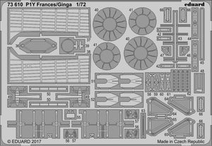 Eduard 73610 P1Y Frances/ Ginga HASEGAWA 1/72 – imagen 2