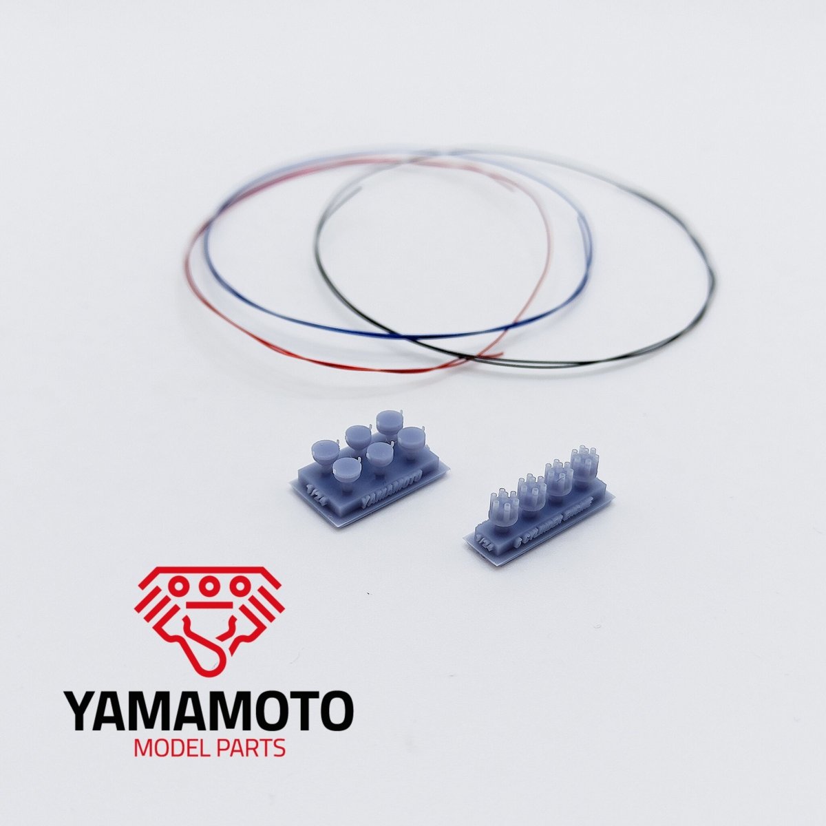 Yamamoto Model Parts YMPTUN71 Zestaw 4 aparatów zapłonowych do 6 cylindrów 1/24 – Bild 2