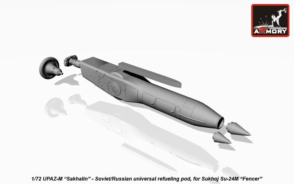Armory Models ACA7276 UPAZ-M “Sakhalin”, Soviet/Russian universal refueling for 1/72