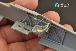 Quinta Studio QD48274 He 51B 3D-Printed &amp;amp; coloured Interior on decal paper (Roden) 1/48 – Bild 8
