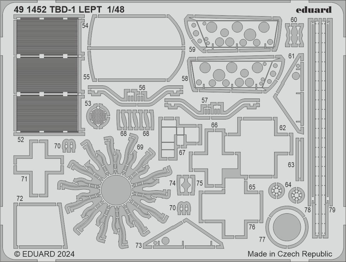 Eduard 491452 TBD-1 HOBBY BOSS 1/48 – Bild 2