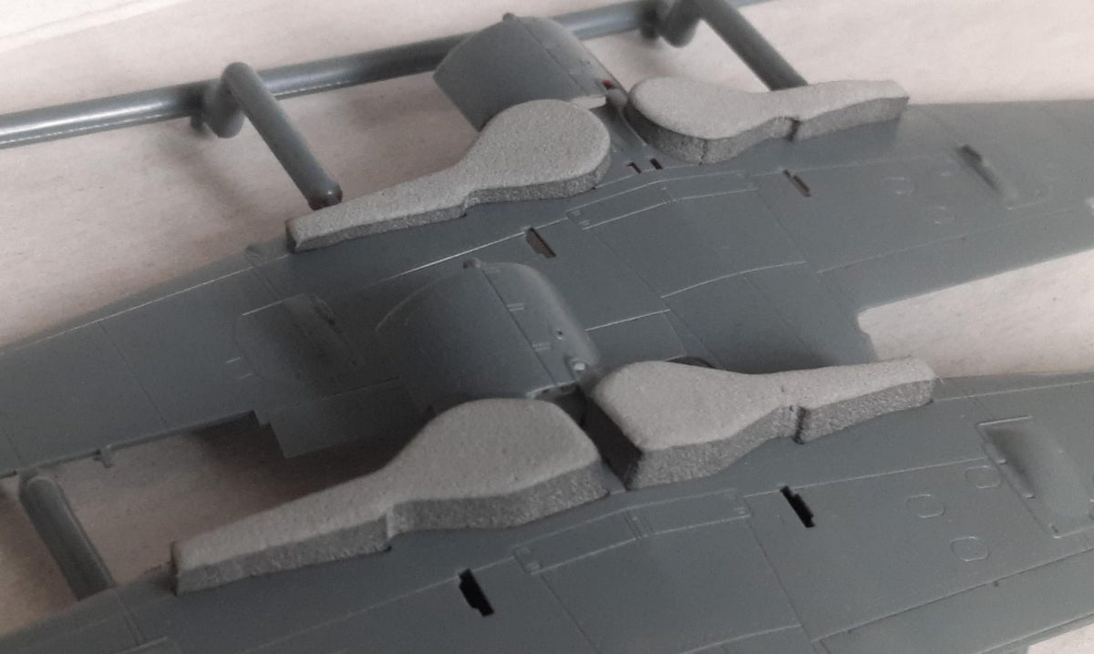 Omask 77201 Bouchons de puits de train d&amp;#39;atterrissage Fw 190 A-5 + A-8/F (pour Eduard) 1/72 – image 3