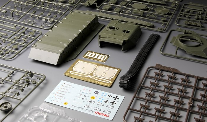Meng Model TS-007 GERMAN MAIN BATTLE TANK LEOPARD 1 A3/A4 1/35 – image 10