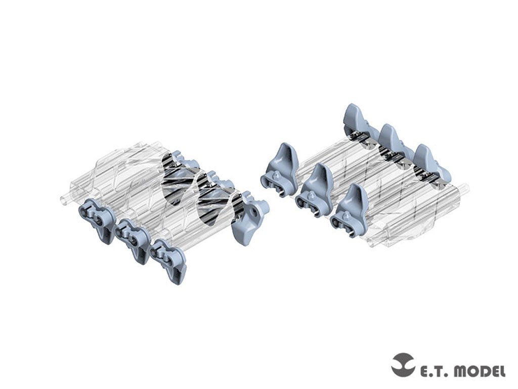 E.T. Model P35-092 US ARMY M4 Sherman Wide Guide Horn End Connectors 1/35