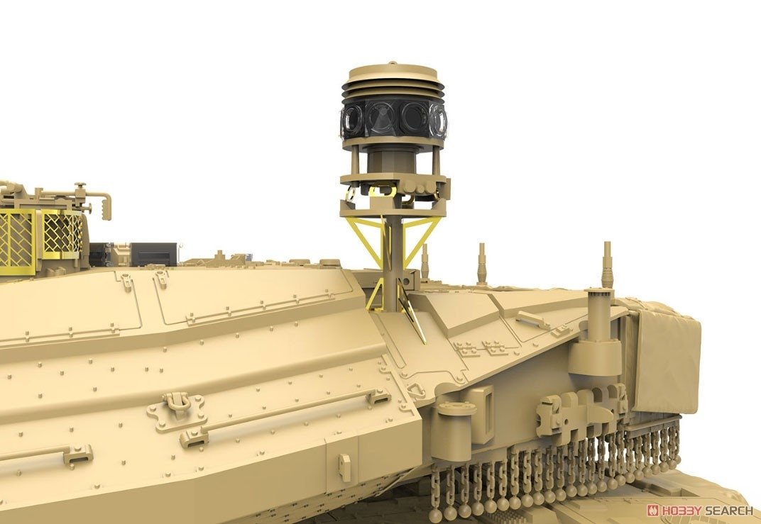 Meng Model TS-049 Israel Main Battle Tank Merkava Mk.4/4LIC w/Nochri-Kal Mine Roller System 1/35 – immagine 5