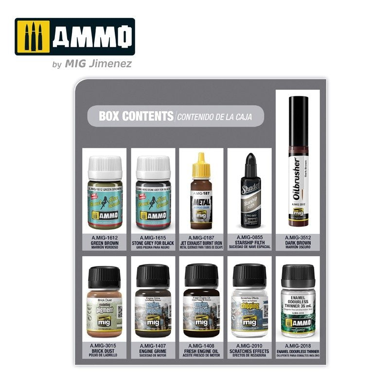 AMMO of Mig Jimenez 7814 SUPER PACK AVRO Lancaster and Night RAF Bombers Solution Set – imagen 2