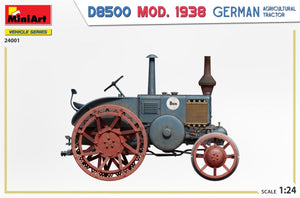 MiniArt 24001 Tracteur agricole allemand D8500 modèle 1938, échelle 1/24 – image 3