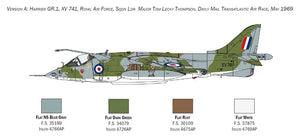 Italeri 1435 HARRIER GR.1 Course aérienne transatlantique 50e anniversaire 1/72 – image 5