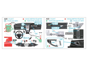 Quinta Studio QD24008 Honda NSX NA1 Japanese version 3D-Printed &amp;amp; coloured Interior on decal paper (Tamiya) 1/24 – imagen 2