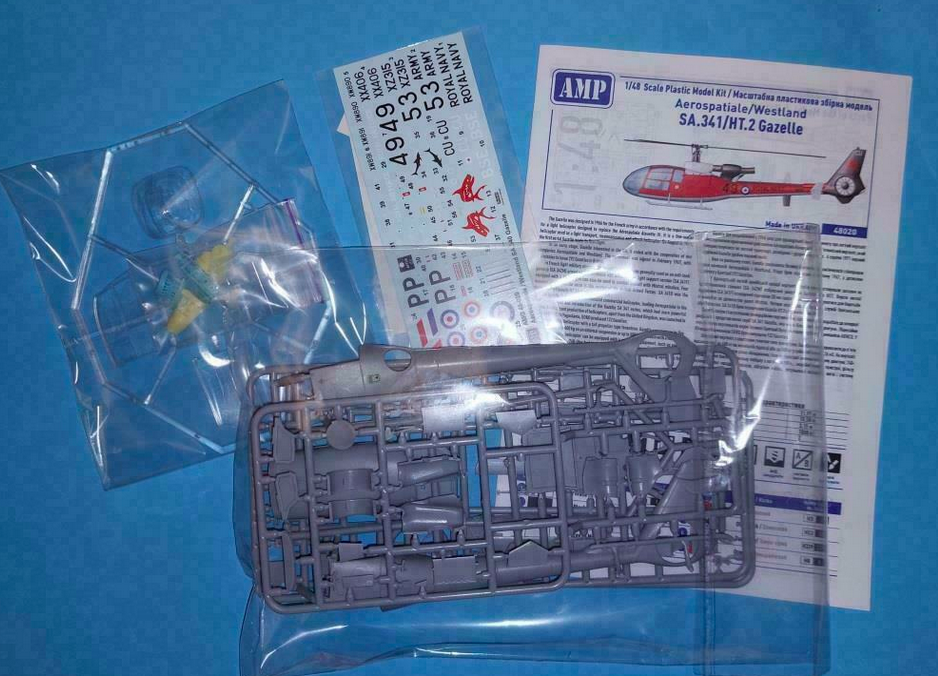 AMP 48020 Aerospatiale/Westland Gazelle 1/48 – imagen 3