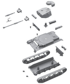 Italeri 7514 SD. KFZ. 161 PZ. KPFW. IV AUSF.F1/F2 1/72 – immagine 5