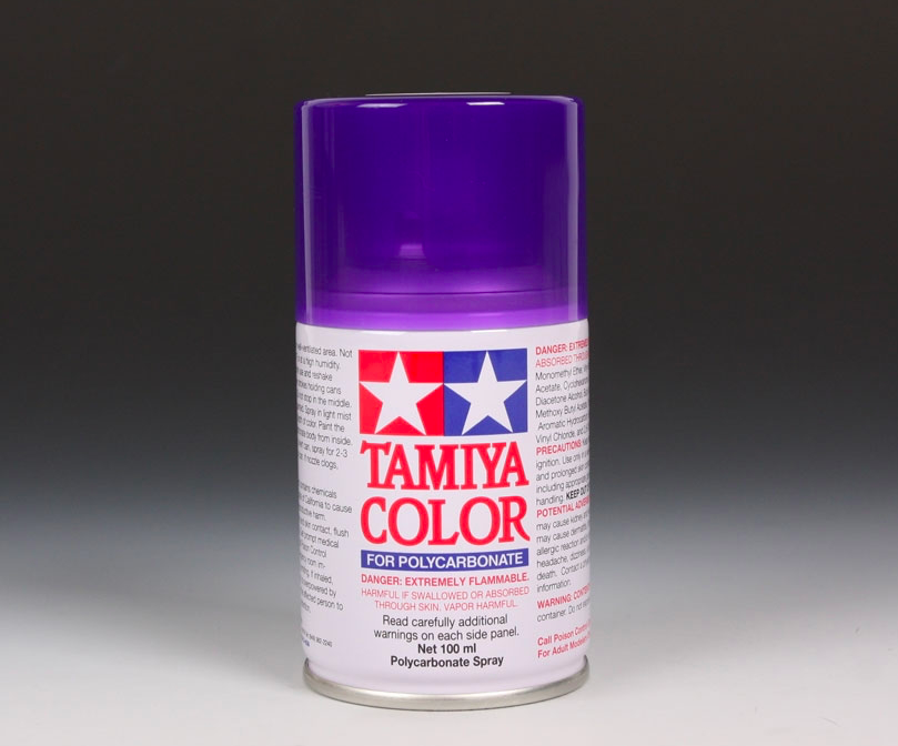 Tamiya 86045 Vernis en aérosol violet translucide brillant (PS45)  – image 2