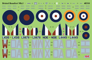 ICM 48314 Bristol Beaufort Mk.I. Bombing raid 1/48 – imagen 3