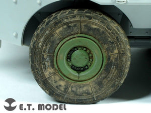 E.T. Model ER35-013 Modern &amp;quot;Centauro&amp;quot; Tank Destroyer Weighted Road Wheels For TRUMPETER 1/35 – immagine 2